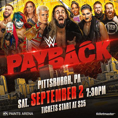 wwe payback 2023 results|WWE Payback 2023 results, live match coverage .